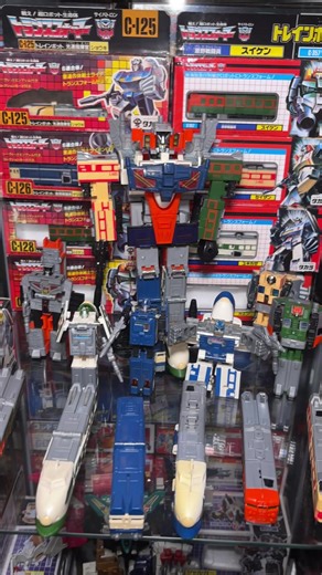 As requested! Transfromers generation one trainbots loose and combined. Boxes I’ll show separately #transformers #combiners #vintage #holygrail