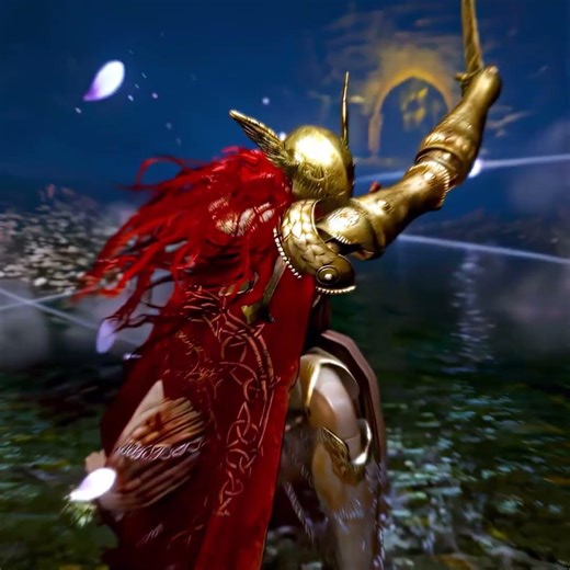 Blade of Miquella - Malenia Elden ring | LUZ ROJA - Super Slowed