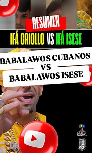 20K views · 518 reactions | IFÁ AFROCUBANO CRIOLLO VS IFA NIGERIANO. DEFENDIENDO LAS RAÍCES DE CUBA. David Alá Aggayú | Centro de Estudios Lukumí | Facebook