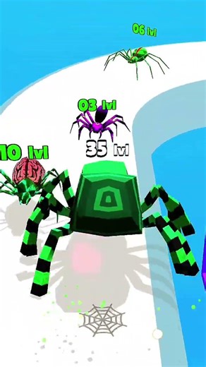 INSECT EVOLUTION RUN GAMEPLAY Lvl-18#3D #game #funnyvideo #어몽#어몽어스