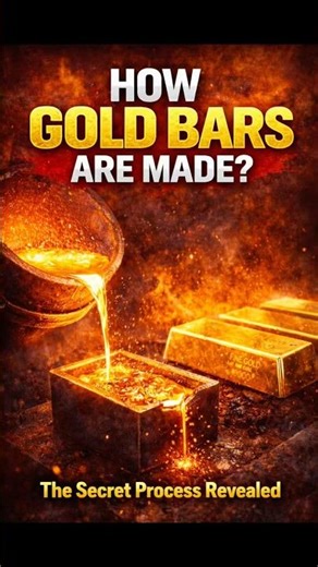 How Gold Bars Are Made?