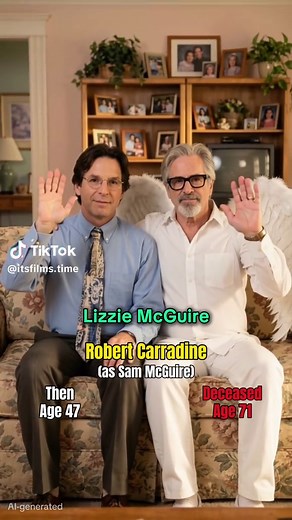 Lizzie McGuire Cast: Then vs Now ❤️ #lizziemcguire #hilaryduff #robertcarradine #thenvsnow #nostalgia