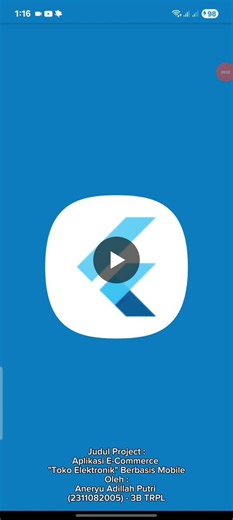 #flutter #mobileapp #webdev #firebase #softwareengineer #studentproject #opentowork | ANERYU ADILLAH PUTRI