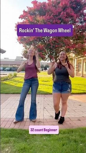 Rockin’ the Wagon Wheel Line Dance Tutorial
