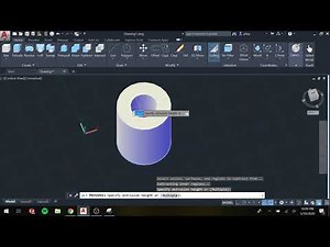 Using Presspull to Extrude in AutoCAD 2020