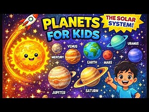 🪐 Let’s Explore the Solar System! | Planets & Astronaut Fun for Kids 🚀