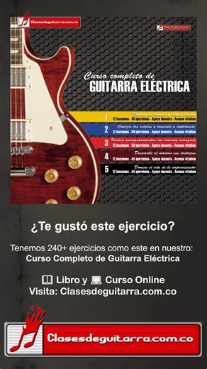 3.8K views · 46 reactions | Este ejercicio mezcla acordes con séptima y scratch una técnica que ayuda a controlar el sonido con la mano izquierda. Todo mientras se hace un trabajo de acentuaciones de ritmo. #clasesdeguitarra #acordesdeguitarra | Clases de guitarra.com.co | Facebook