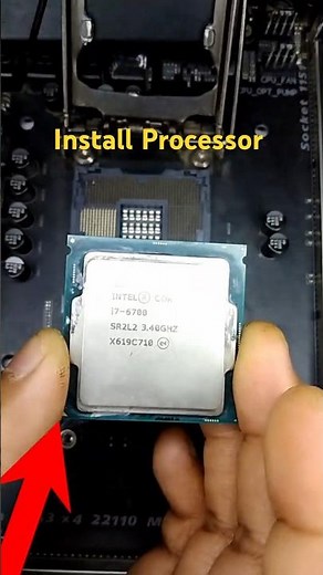 How to Install an Intel Processor in 60 Seconds! ⏱️🔧 #processor #shorts #intelprocessors #howto