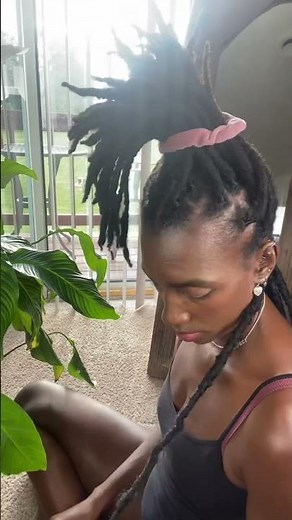 How to: FAUX LOCS OVER REAL LOCS TUTORIAL #shorts