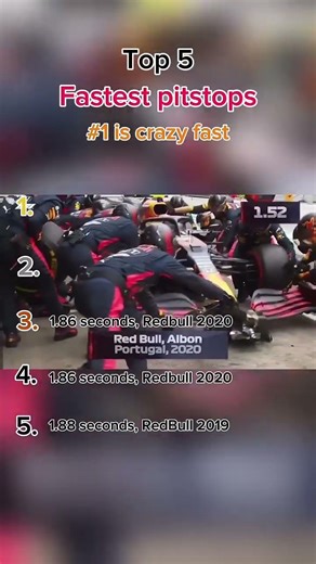 The fastest F1 pit stop EVER…