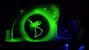 50 years ago, mankind took a new leap on the moon. 🌚 Alex Dowis gives new light to this groundbreaking event in history in this incredible light art on America's Got Talent judge cuts tonight. #AXNAGT #AXNAsia | AXN Asia