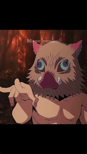 Inosuke XD 😂 #demonslayer #edit #shorts #anime #tanjiro #voiceover #inosuke