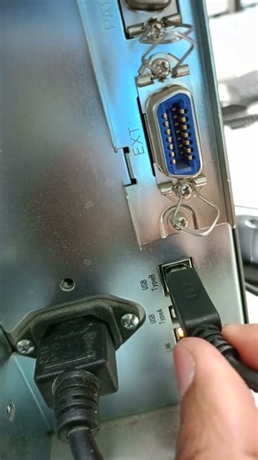 Sato Cl4nx printer USB type B port broken