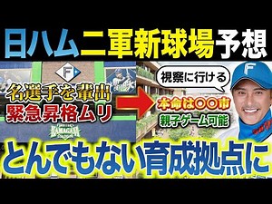 日ハム2軍本拠地移転の現在地！有力候補地4つと球場構想の全貌とは？