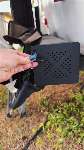 Those factory RV bumper caps are basically held on with hope. These replacement bumper end caps lock in place with carabiner-style clips, so your sewer hose, tools, or storage items actually stay put while you drive. They install in minutes, fit standard RV bumpers, and won’t rattle loose on rough roads. Small upgrade — huge peace of mind. RV bumper end cap replacements with locking carabiner clips, secure storage solution that keeps bumper gear from sliding out while driving. Easy install and f