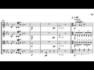 String Quartet No. 4 (Complete) in G minor by Benjamin McLean