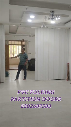 PVC FOLDING PARTITION DOORS ! PVC BY FOLDING DOORS ! Hyderabad Bangalore and Chennai ! #shorts