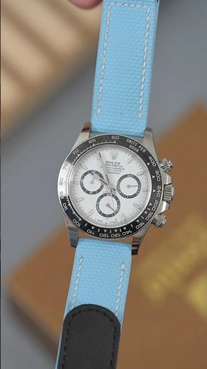 The Perfect Custom Sailcloth Velcro Watch Strap