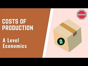 A Level Economics - Costs Of Production