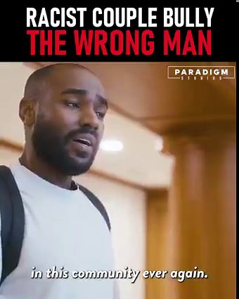 2.8M views · 49K reactions | This "Karen" and her husband thought they could get away with bullying a man on the basis that he "looks" different. They believed he's loitering on their private property and decide to take matters into their own hands. Although what they don't realize is that they are bullying the wrong man and the consequences for this mistake allow justice to be served swiftly. | Paradigm Studios | Facebook