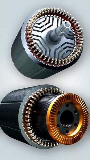 Electric AC Motor Types #shorts