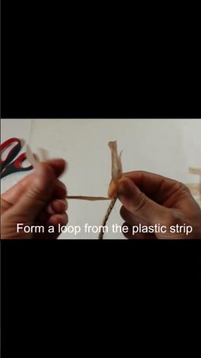 Genius DIY Plastic Bag Crafts (DIY Grass Skirt) #shorts