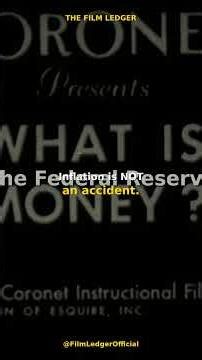 How The US Government Explained Money in 1947 — Rare Film #Shorts
