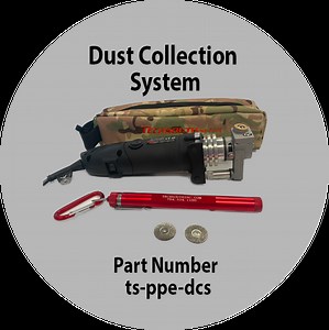 TechSouth Inc Power Point Handheld 120V Dust Collection System Tungste