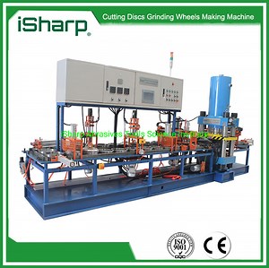 [Hot Item] Isharp Abrasives Cutting Disc Grinding Wheel Making Machine