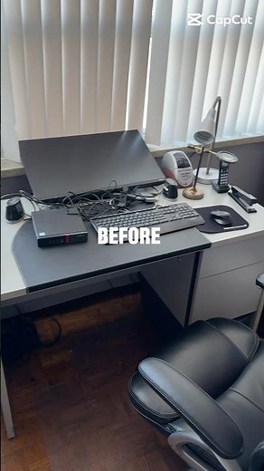 Clean Home Office Desk Setup Upgrade | Dual Monitor Workstation