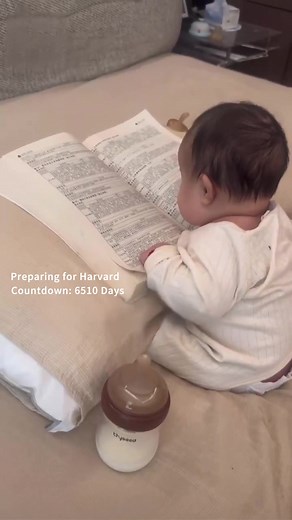 Baby Counts Down to Harvard: 6510 Days!