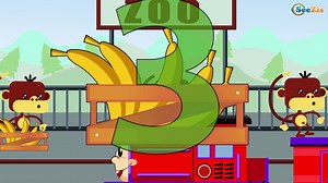 Adventure With the Train - Learn to count - Educational Videos for Kids - Cartoons. Episode 51