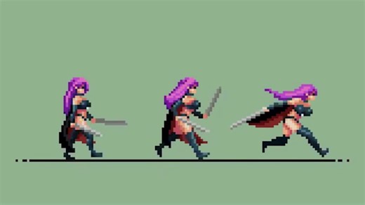 Vtuberlordre: I will do pixel art sprite sheet character animation for game for $10 on fiverr.com