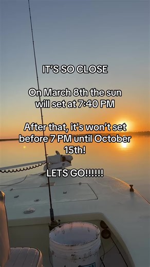 Spring is almost here! #spring #daylightsavings #boating #summer #march