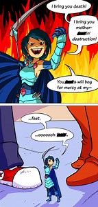 Boisterous Weakling - TV Tropes