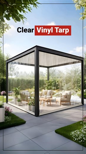 22 reactions | Clear vinyl tarps that adapt to your space, keep the weather out, and the view wide open. Built for strength, clarity, and seasons that demand more. | Tarpsandall | Facebook