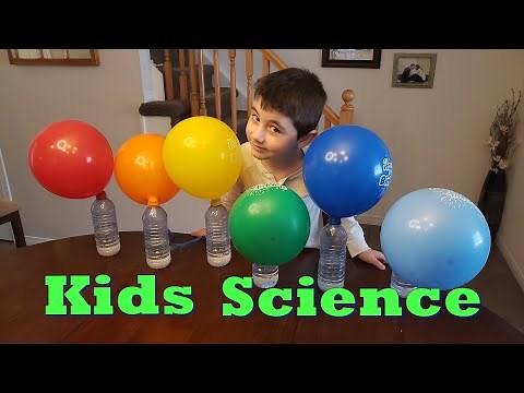 Kids Baking Soda Balloon Experiment