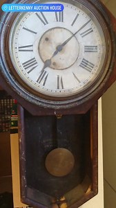 1.3K views · 13 reactions | Sold Antique Ansonia wall clock circa 1910  €100 | Auction House | Facebook