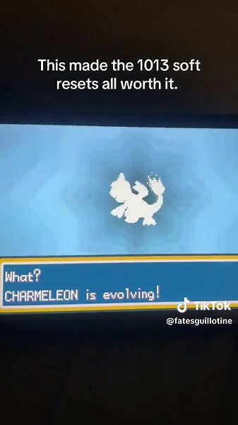 Shiny Charizard Caught After 1013 Soft Resets!