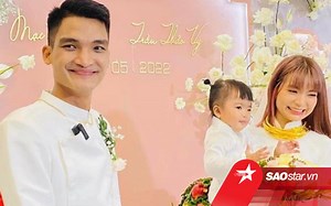 Nhóc tỳ may mắn được dự đám cưới bố mẹ trong Vbiz - Saostar.vn