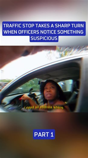 Traffic Stop Takes A Sharp Turn When Officers Notice Something Suspicious#cops #copsontiktok #police #bodycam