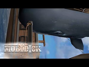 Sperm Whale hunting Mauritus - Moby Dick Whale fishing game - Deep Blue Tears Purple Ocean whaling