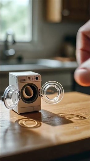 This Tiny Washing Machine Actually Works! 😲🧦