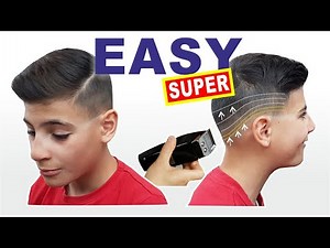 PERFECT FADE HAIRCUT TUTORIAL | How To Cut Boys Hair With Clippers at home