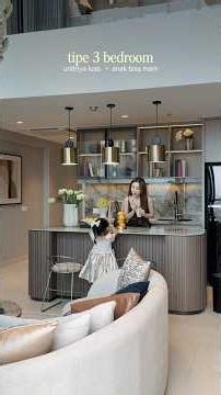Two level apartment for family