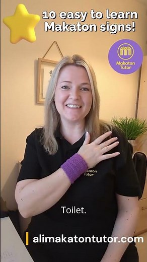 10 easy to learn Makaton signs #makaton #makatonsigning #makatontutor