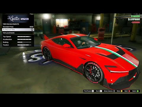 Grotti Itali GTO Stinger TT Car Customization And Driving Test