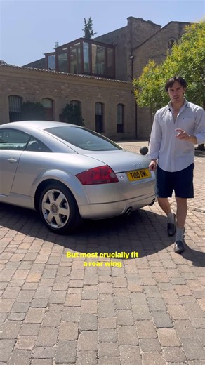 Michał Fidowicz on Instagram: "You’ve probably seen the original Audi TT, but did you know about its catastrophic design flaw that had to be fixed with a world wide racal of the model?! #mk1tt #auditt"