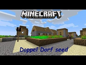 Minecraft 1.7.9 Doppel Dorf Seed