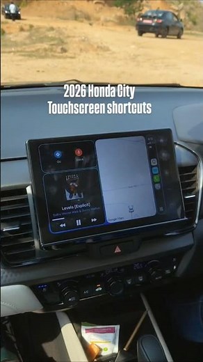 2026 Honda City touchscreen shortcuts #shorts